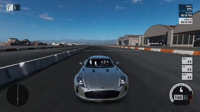 Forza Motorsport 7 2008 Aston Martin DBS Mile Drag смотреть онлайн