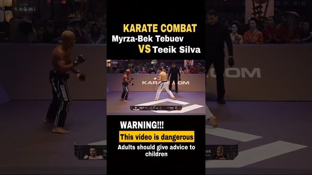Karate Combat | Myrza-Bek Tebuev vs Teeik Silva | Pt 1 смотреть онлайн