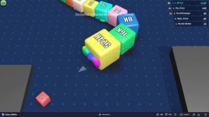 Cubes 2048.io Game  🎲 How to play 🎲 CUBES SNAKE 2048.io Gameplay