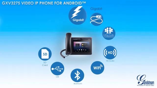 Teléfono IP con ANDROID y pantalla de 7 pulgadas смотреть онлайн