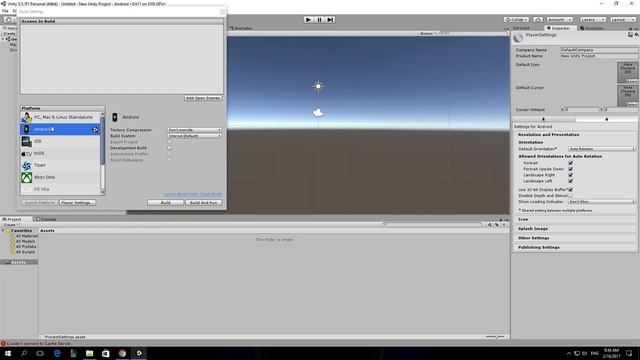 How To Change Default Rotation Android In Unity 3D смотреть онлайн