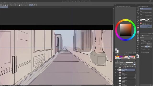 Fake Anime Screenshots! | Clip Studio Paint OC Speedpaint w/ Voiceover смотреть онлайн