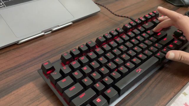 HyperX Alloy FPS Pro - Red Cherry MX with PE Foam mod смотреть онлайн