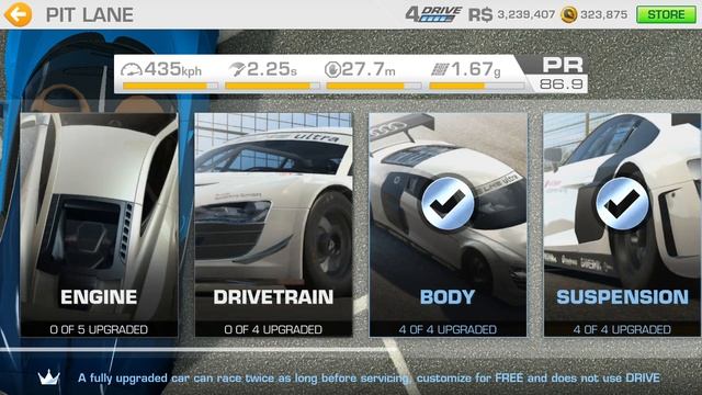 Real Racing 3 | 2017 Bugatti Chiron Total Upgrade Cost смотреть онлайн