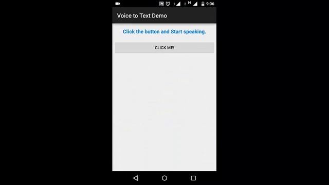 Android Speech to Text Demo смотреть онлайн