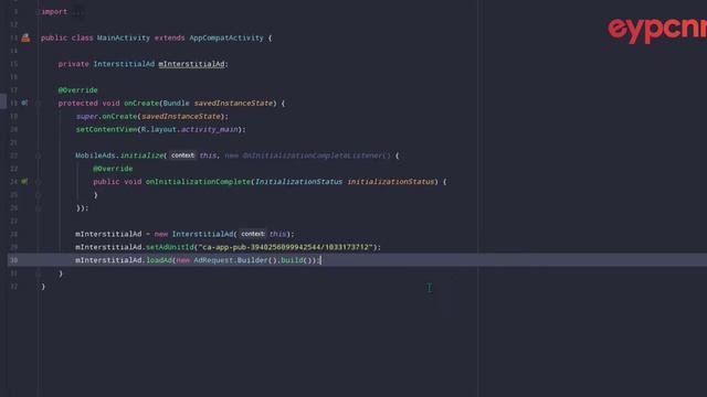 Android Studio - AdMob Interstitial Ads смотреть онлайн