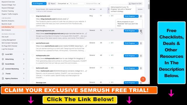 How To Build Backlinks With SemRush Link Building Tool? смотреть онлайн