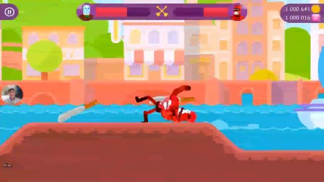 Bowmasters - Unlimited Coin/Gems Gameplay Walkthrough Part 7 Avatar James (Android,iOS) смотреть онлайн