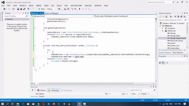 Webcam C# | Webcam capture C# | save file dialog C# смотреть онлайн
