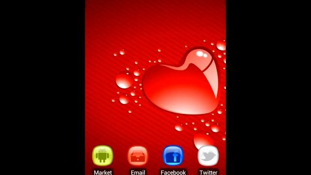 my Valentine by Pizero - Android Theme for GO Launcher EX смотреть онлайн