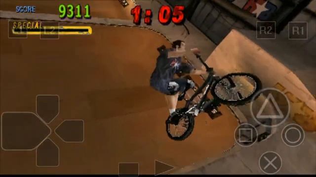 Main BMX Ps 1 di ANDROID ~ Mat Hoffman Pro Bmx смотреть онлайн