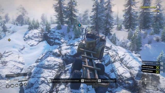 SnowRunner - АЛЯСКА - ПОРУЧЕНИЕ - НЫРЯНИЕ В РЕКУ #snowrunner смотреть онлайн