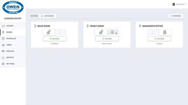 Owen Security VK App- Lock / Unlock Doors смотреть онлайн