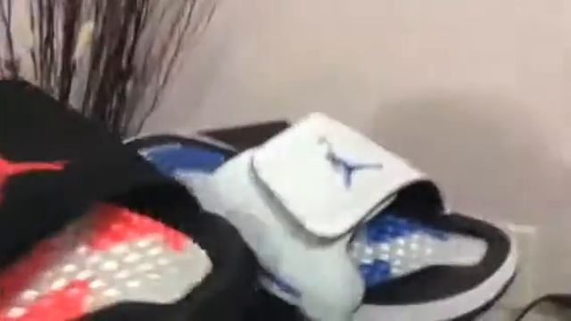 Jordan 6 Hydro slides infrared and sport blue and T-Mac white/green/gold смотреть онлайн