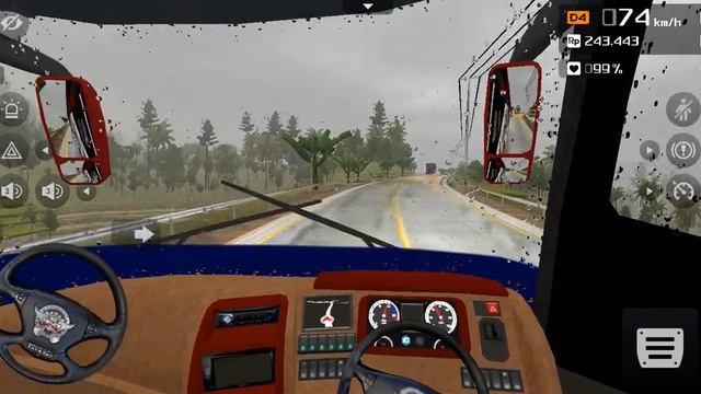 Bus Full Long Drive Gameplay Video ( Bus Simulator Indonesia) #android смотреть онлайн