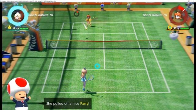 Ryujinx 1.0.3704 | Mario Tennis Aces [SWITCH EMULATION] смотреть онлайн