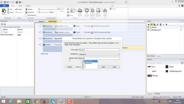 GUN ANGLE - Construct 2 Tutorial смотреть онлайн