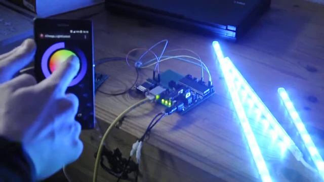 RGB Lightcontroller with android support over ethernet (v.0.1) смотреть онлайн