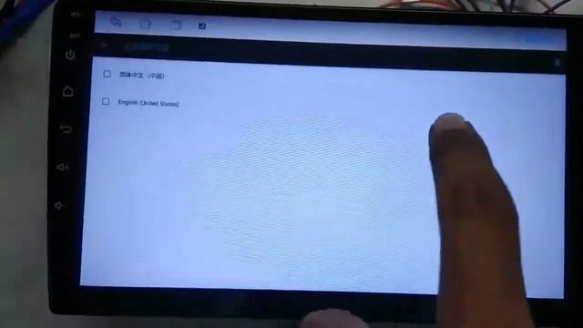 Language setting in Android car stereo TS7 смотреть онлайн