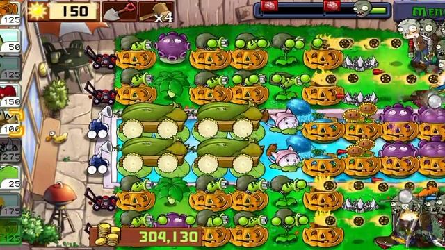 Plants vs Zombies | Survival: ENDLESS (29 Flags Completed) PART 3 (iOS Android) смотреть онлайн