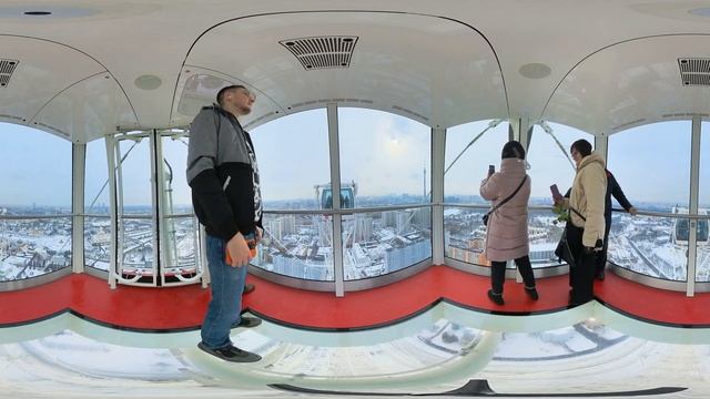 INSTA360 | Москва. Колесо обозрения "Солнце Москвы" смотреть онлайн