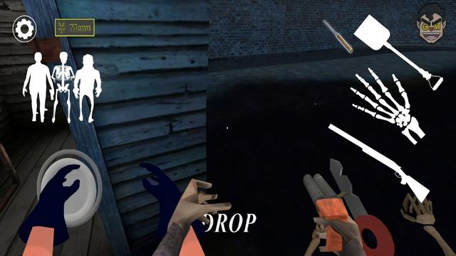 Play as Hello Neighbour Grandpa and Skeleton in Granny 3 | Gate Escape Mod смотреть онлайн