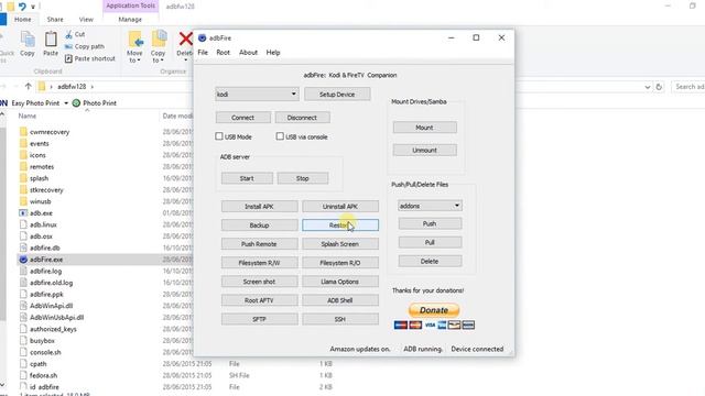 Using abdfire to upload zip files to your amazon fire tv смотреть онлайн
