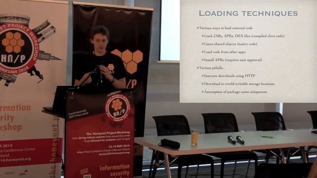 #Honeynet2014 - Sebastian Poeplau - Execute this! Looking into code-loading techniques on Android смотреть онлайн