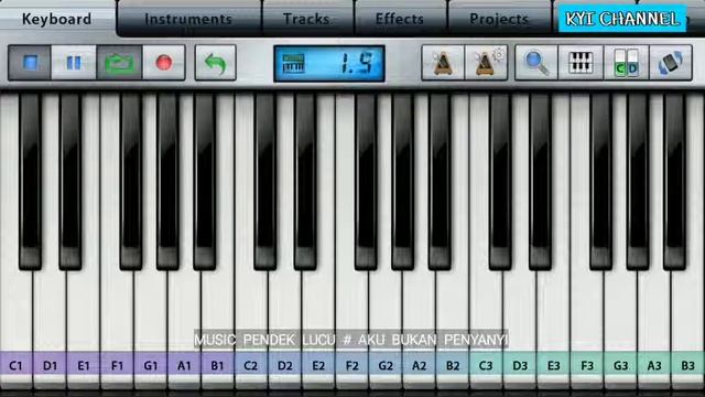 Aku bukan Penyanyi #musik pendek lucu #music studio apk смотреть онлайн