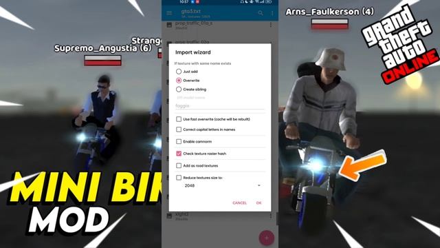 SAMP MINI BIKE MOD GTA SAMP/OFFLINE | XENU OFFICIAL YT смотреть онлайн