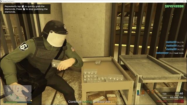 DIAMOND CASINO HEIST GTA ONLINE 100%TO ALL PLAYER OK DOCTOR YT смотреть онлайн