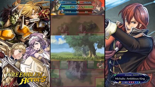 [Android] Fire Emblem: Heroes ♦ Infernal ~ Michalis: Ambitious King смотреть онлайн