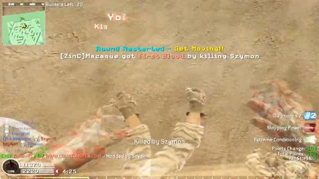 Call of Duty 4 Modern Warfare Zombie mod (|EHD| Zombies - By Seven) смотреть онлайн