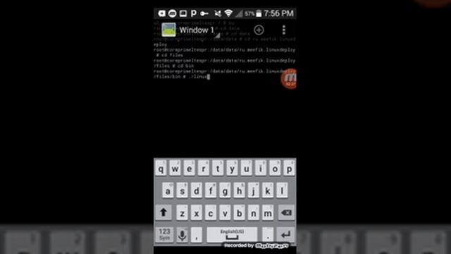 Me running metasploit in android 4.4.4 (via linux deploy and term emulator) смотреть онлайн