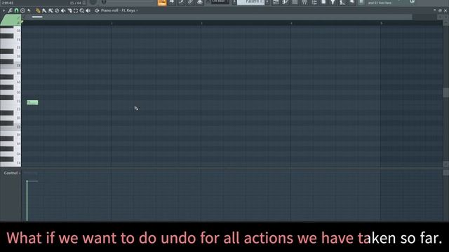 FL Studio 21 | How To Execute Multiple UNDO In FL Studio? #flstudio #flstudiotutorial