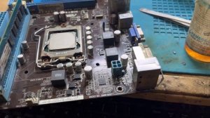 ASUS H61M-K VRM SECTION NOT WORKING SOLUTION | 00 CODE | #motherboardrepair #desktoprepair