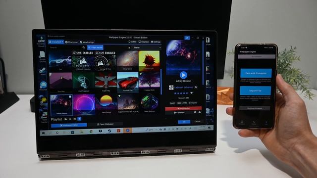 Get Live Wallpaper Engine On Android! смотреть онлайн