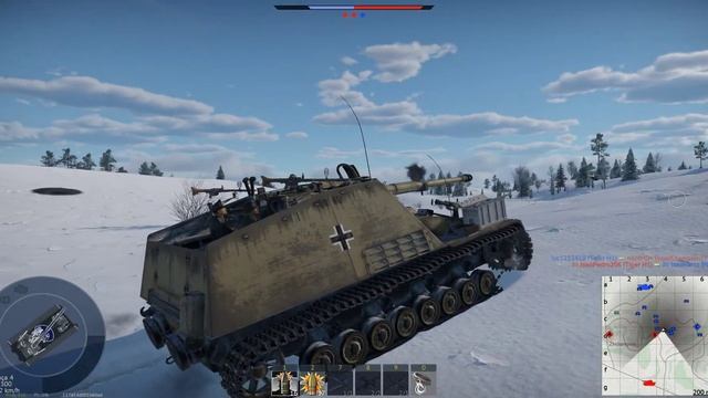 Nashorn | War Thunder смотреть онлайн