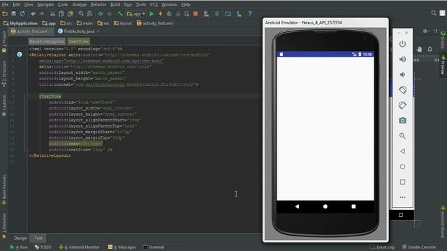 006: TextView : Android App Development Tutorial смотреть онлайн