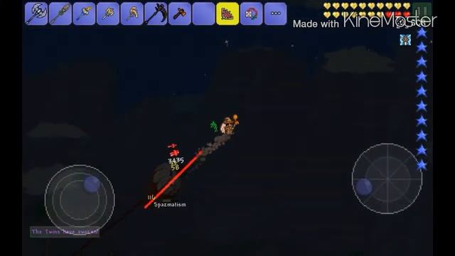 Terraria Android/IOS How to Defeat "The Twins" (NEW MUSIC) смотреть онлайн