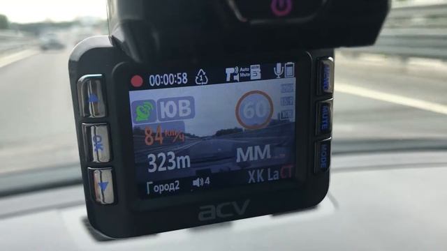 Комбо ACV GX8000 голосовой GPS информатор смотреть онлайн