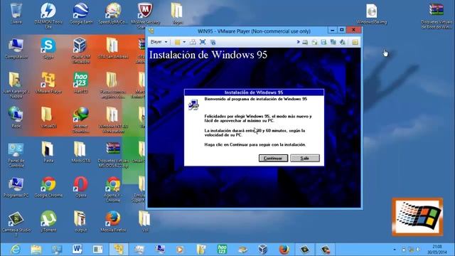 Como Instalar o Windows 95 смотреть онлайн