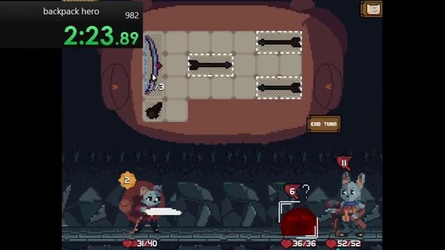 Backpack Hero Floor 9 Speedrun l The First Ever Sub 5 [4:46] смотреть онлайн