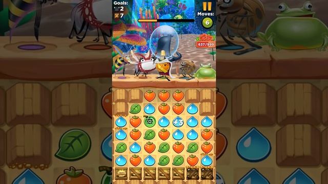 Best Fiends level 642 walkthrough ios android gameplay HD смотреть онлайн
