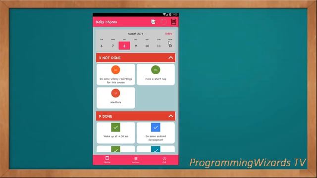 Android Live Courses S4E1 : Daily Chores Productivity App смотреть онлайн