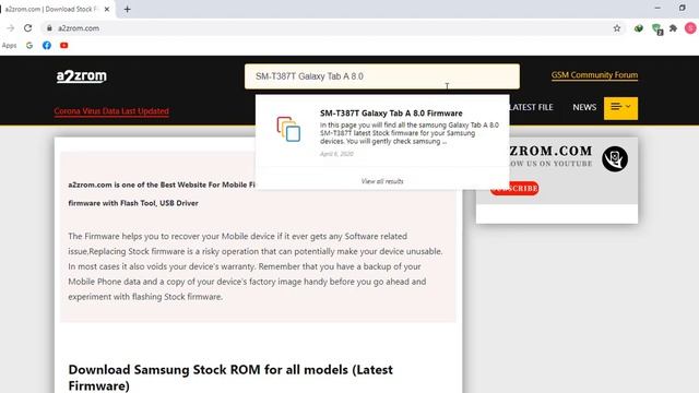 How To Download Samsung SM-T387T Galaxy Tab A 8.0 Stock Firmware (Flash File) For Android Device смотреть онлайн