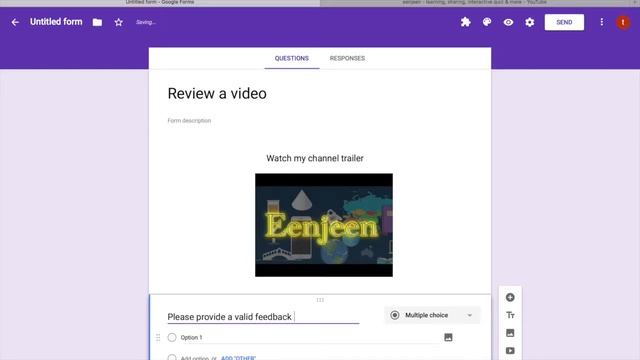 How to Create Google Form for Feedback: Lesson 09 смотреть онлайн
