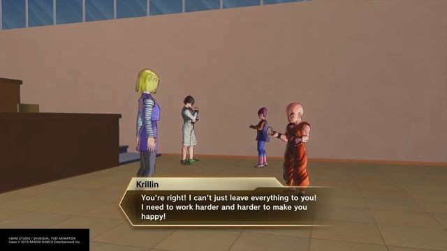 DRAGON BALL XENOVERSE 2: Android 18's & Krillin's Classroom meeting смотреть онлайн