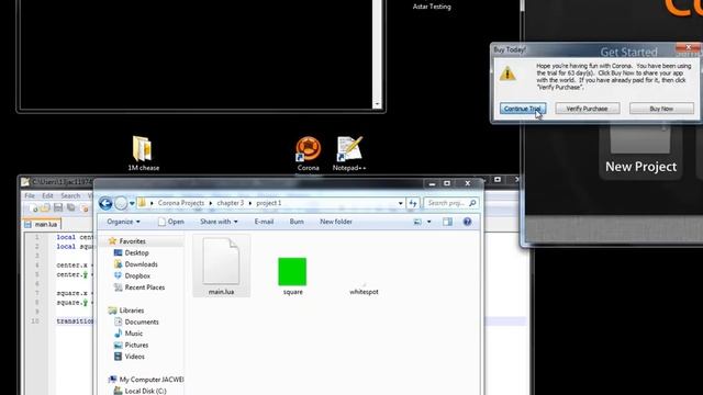 Corona SDK: Path Finding смотреть онлайн