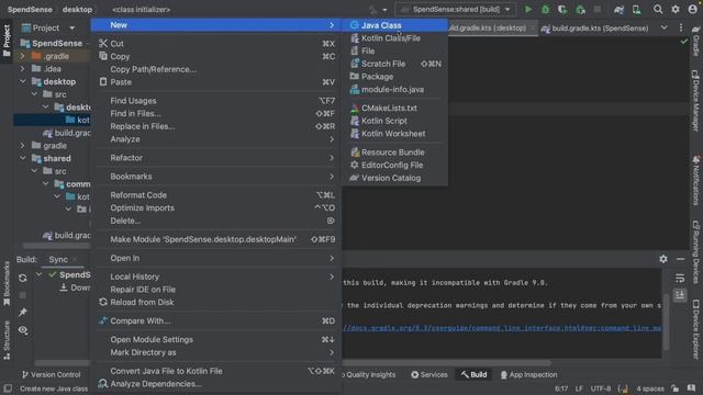 3. Инициализация Desktop + Compose Multiplatform. Курс Kotlin Multiplatform шаг за шагом смотреть онлайн